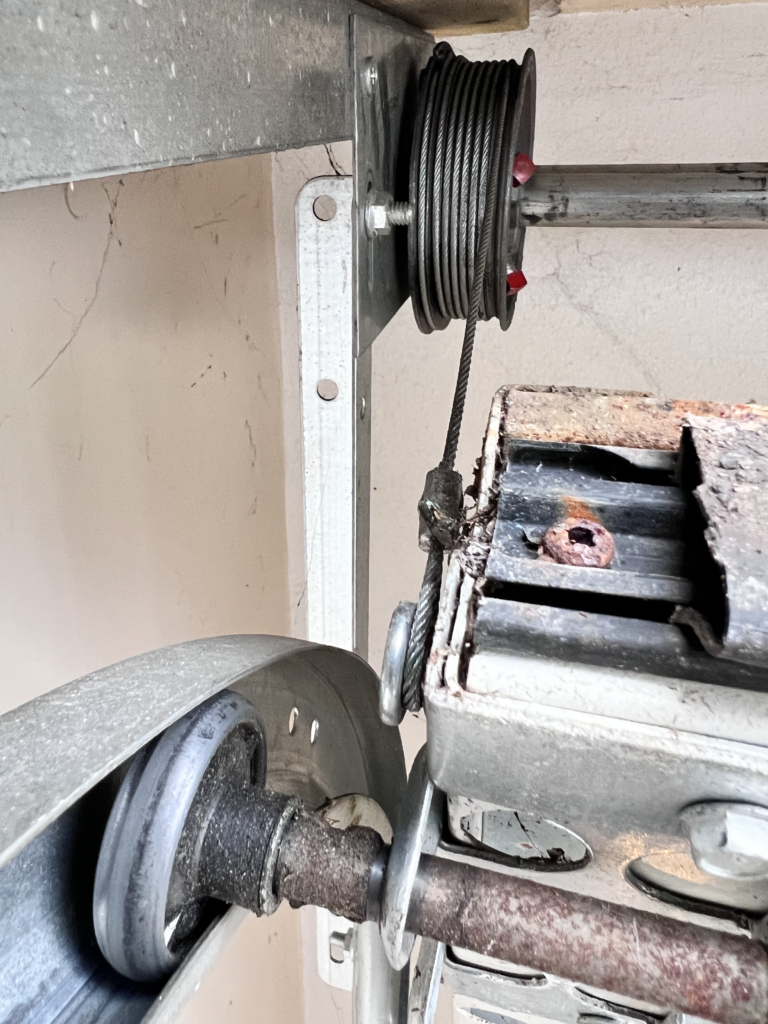 Burnaby garage door cable repair